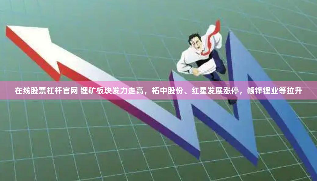 在线股票杠杆官网 锂矿板块发力走高，柘中股份、红星发展涨停，赣锋锂业等拉升